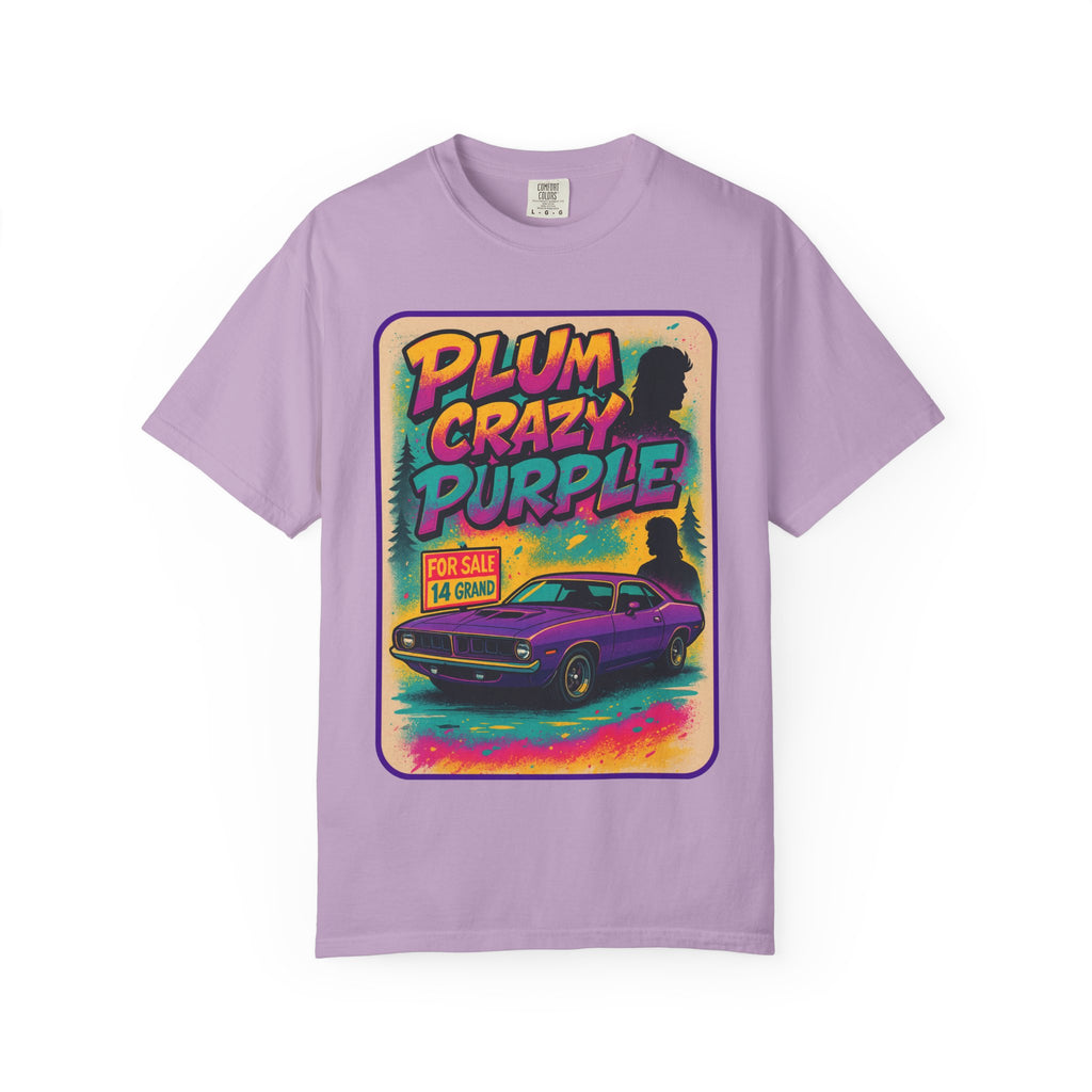 Plum Crazy Purple Vintage Tee