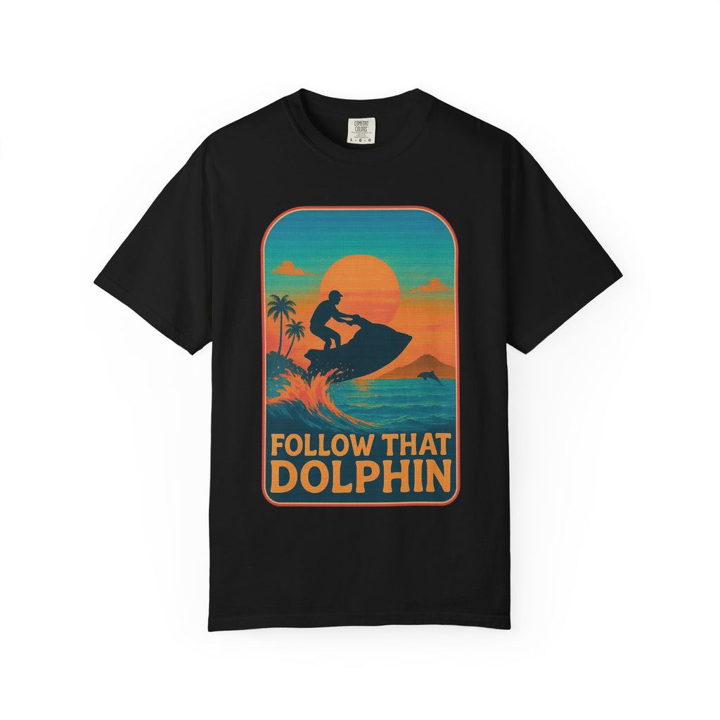 Follow That Dolphin Vintage Tee