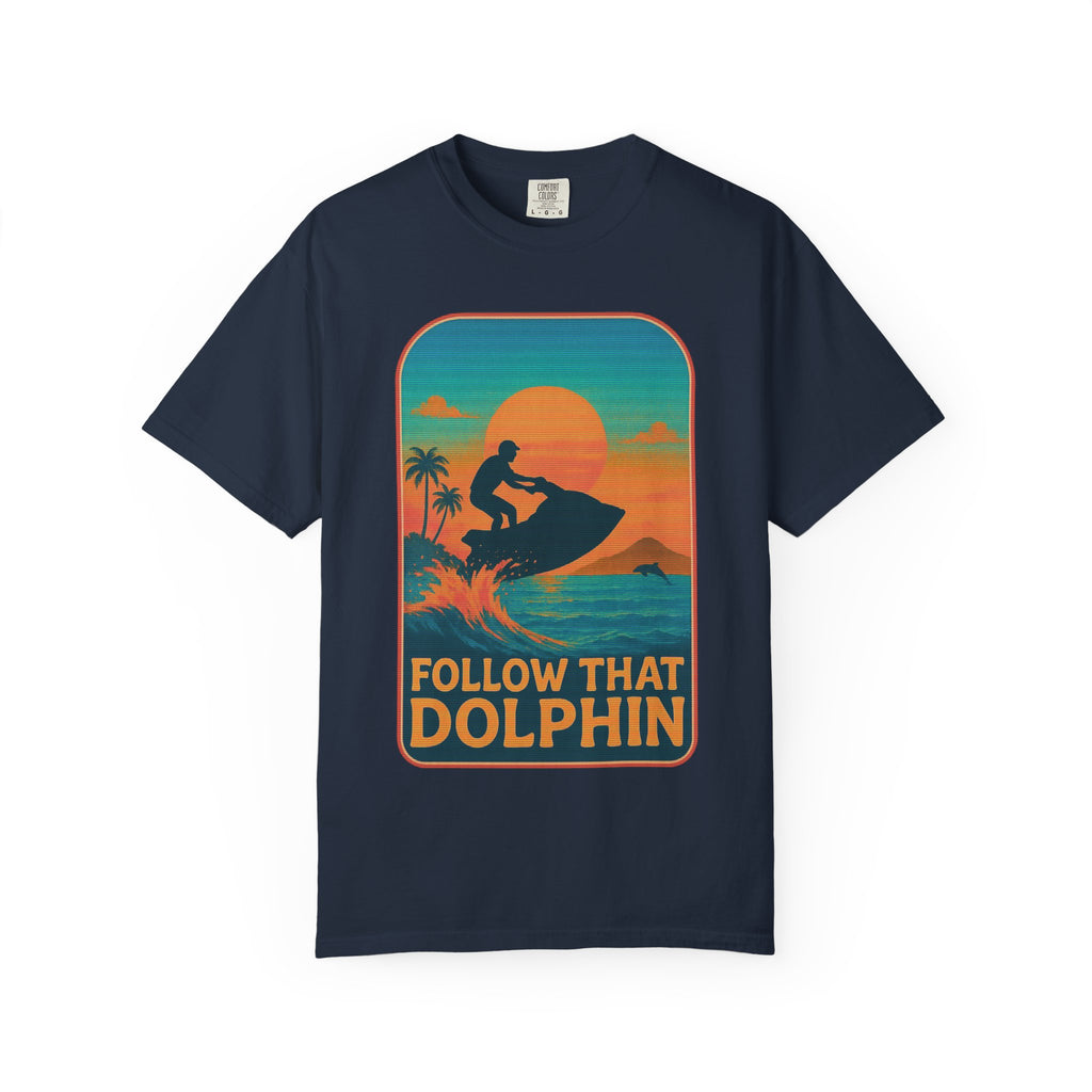 Follow That Dolphin Vintage Tee