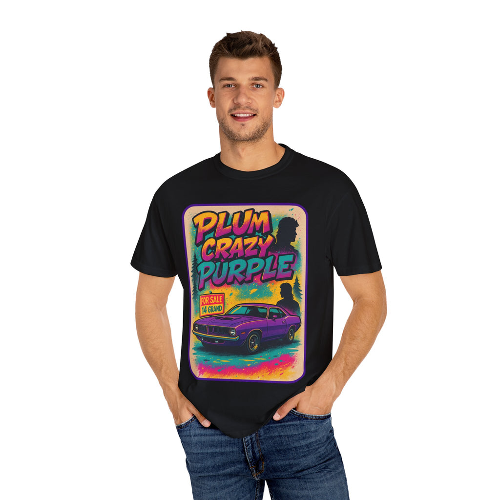 Plum Crazy Purple Vintage Tee