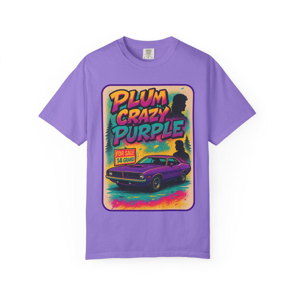 Plum Crazy Purple Vintage Tee