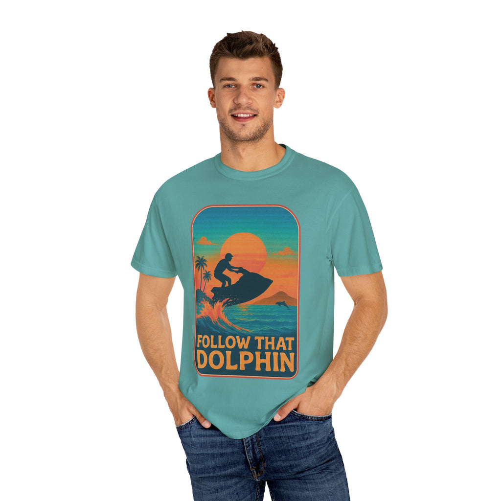 Follow That Dolphin Vintage Tee